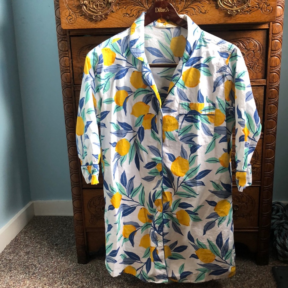 Printfresh Lemon Zest Sleep Shirt
